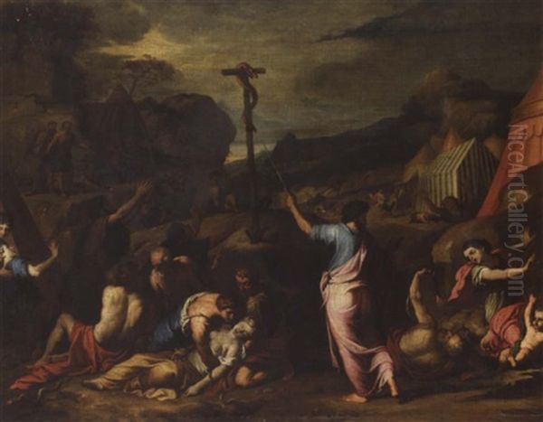 Moses And The Brazen Serpent - view 1