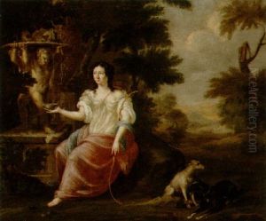 Jaktgudinnan Diana by Pierre Mignard