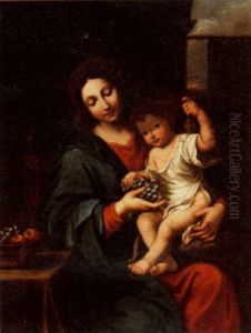 Madonna With Child by Pierre Mignard