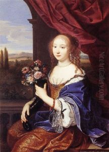 Portrait Of A Lady by Pierre Mignard