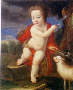 Portrait D'un Enfant De France by Pierre Mignard