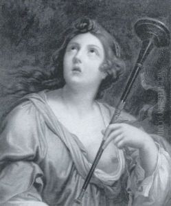 Clio, Muse De L'histoire by Pierre Mignard