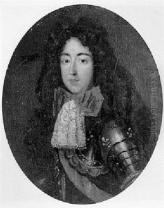 Portrait De Louis Auguste De Bourbon, Fils Legitime De Louis Xiv by Pierre Mignard