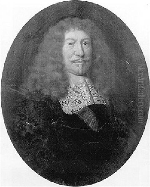 Portrait D'homme Decore De L'ordre Du Saint Esprit: Francois Anne D'estree, Marquis De Coeuvre - view 1