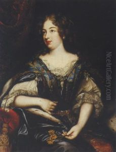 Portrait Of A Noblewoman by Pierre Mignard