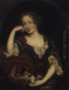 Portrait Of A Lady, Identified As Louise De Kerouaille, Duchess Of Portsmouth by Pierre Mignard