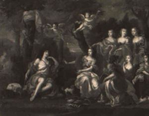Diana And Endymion by Pierre Mignard