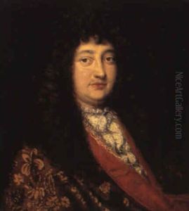 Portrait De Francois Michel Le Tellier, Marquis De Louvois by Pierre Mignard