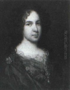 Portrait Of A Lady, Half-length (princesse De Graignis?) by Pierre Mignard