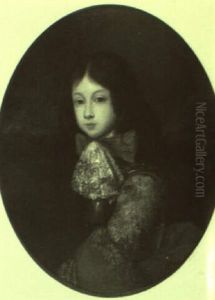 Portrait Of A Young Boy by Pierre Mignard
