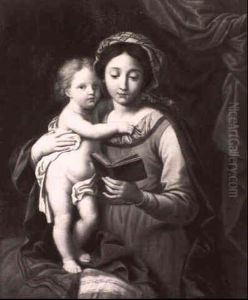 Vierge A L'enfant by Pierre Mignard