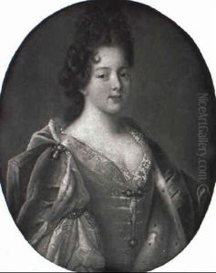 Portrait Of A Young Noblewoman by Pierre Mignard