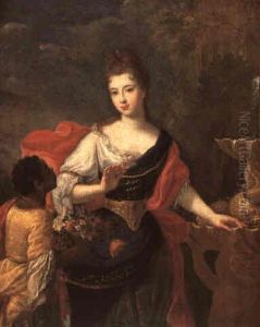 Jeune Femme Et Sa Jeune Servante Noire