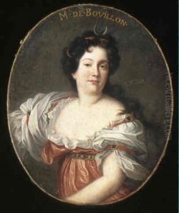 Portrait Of The Marquise De Bouillon As Diana