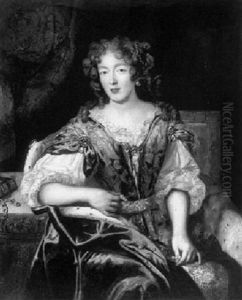 Portrait Of Lady, Said To Be Madame De Grignan (1648-1705) by Pierre Mignard