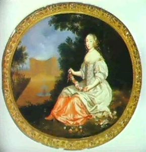 Portrait Of Mademoiselle Bouthillier, Seated Full Length...