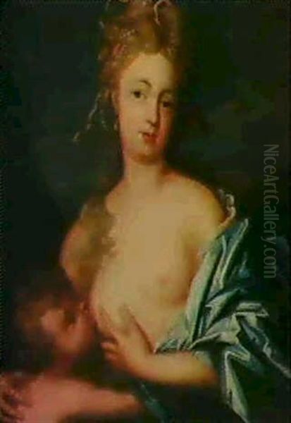 Bildnis Einer Dame Als Caritas. - view 1