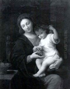 Madonna And Child by Pierre Mignard