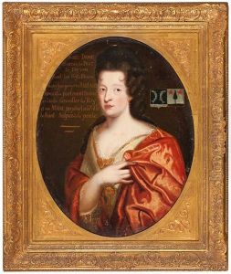 Retrato De Isabeau De Prat by Pierre Mignard the Younger