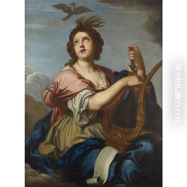 Allegory Of Music (a Muse With A Lyre) - view 1