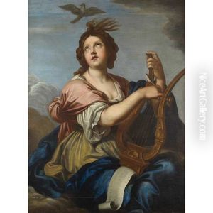 Allegory Of Music (a Muse With A Lyre)