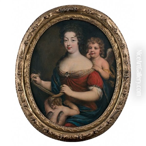 Portrait Allegorique : L"amour Rendu Aveugle - view 1