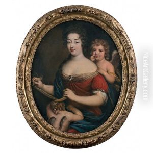 Portrait Allegorique : L"amour Rendu Aveugle