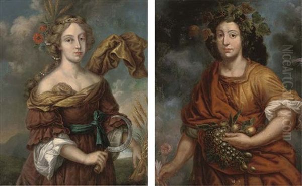 A Personification Of Summer (+ A Personification Of Autumn; Pair) - view 1