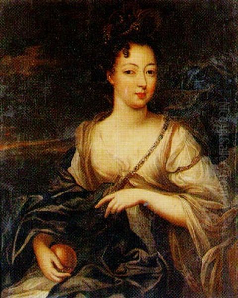 Portrait D'une Femme De Qualite A La Pomme - view 1