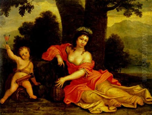 Venus And Bacchus - view 1