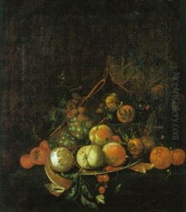 Fruchtestilleben by Abraham Mignon