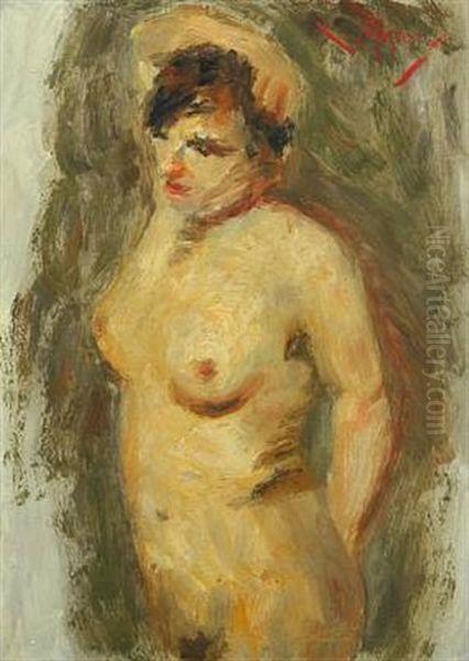 Nude Female Model - view 1