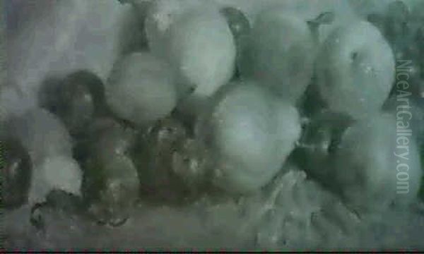 Fruchtesstilleben (apfel, Birnen, Trauben U. Pflaumen) - view 1