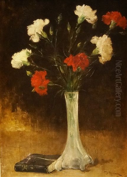 Vase With Carnations - view 1