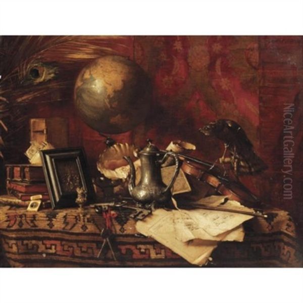 Still Life With Globe - view 1