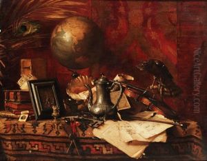 Still Life With Globe by Fritzi Mikesch