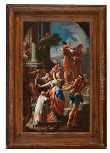 The Martyrdom Of St Katherine by Josef Ignaz Mildorfer