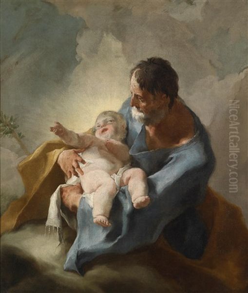 Der Heilige Joseph Als Nahrvater Jesu - view 1
