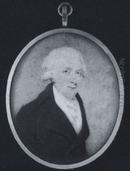Harbord Harbord, Baron Suffield Of Suffield, Wearing Brown Coat, White Waistcoat And Frilled Cravat, His Hair Powdered - view 1