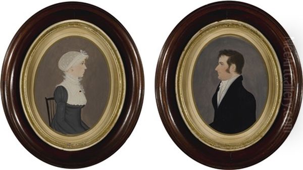 Pair Of Portraits: Mr. And Mrs. George Stevenson - view 1