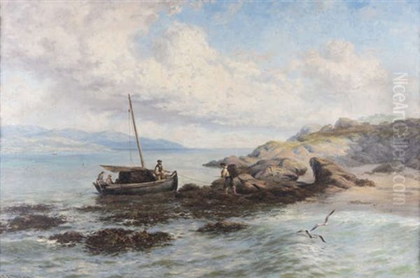 Loading Turf, Gurteen Bay, Connemara - view 1