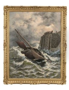 'safe Thro' The Storm' by Thomas Rose Miles