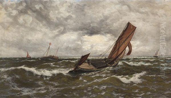 Bound For The Thames by Thomas Rose Miles