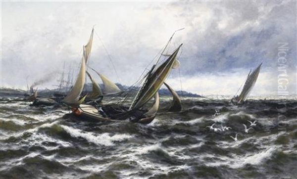 Wind And Sea Rising (off The Isle Of Sheppey) - view 1