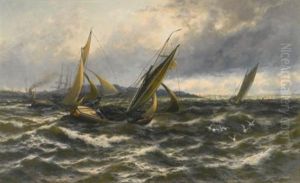 Wind And Sea Rising, Off The Isle Of Sheppey