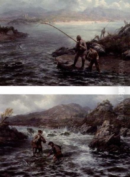 Salmon Fishing, Loch Corrib, Connemara - view 1