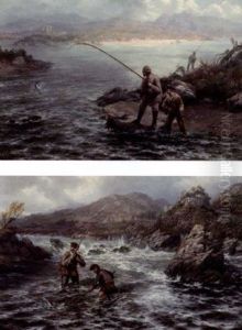 Salmon Fishing, Loch Corrib, Connemara