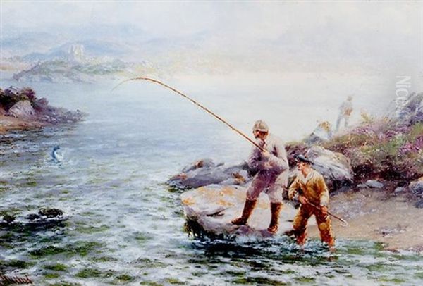 Salmon Fishing Loch Corrib Connemara - view 1