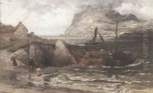 Killeny Bay, Connemara by Thomas Rose Miles