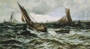 Fishing Off The Coast by Thomas Rose Miles